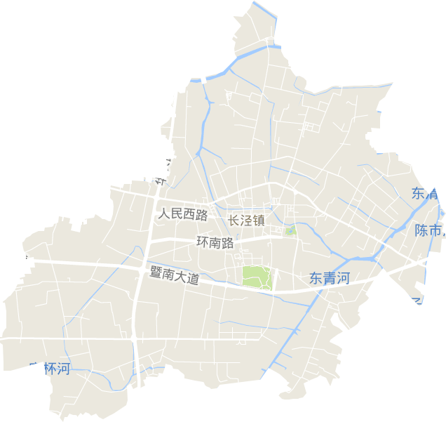 长泾镇电子地图