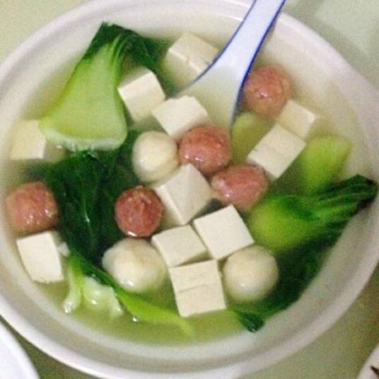 豆腐肉丸汤