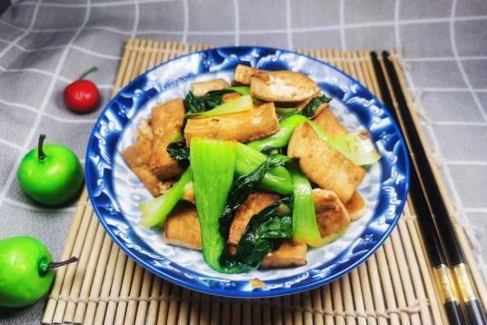 青菜烧豆腐